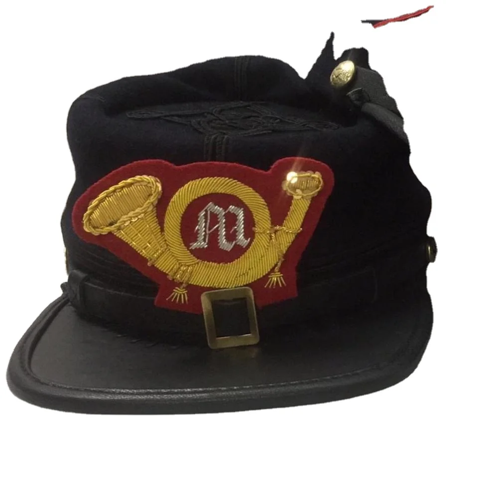 Reproduction American Civil War Union Marine Wool Officers Hat Kepi Vintage Soviet Russia USSR Military Visor  Hat