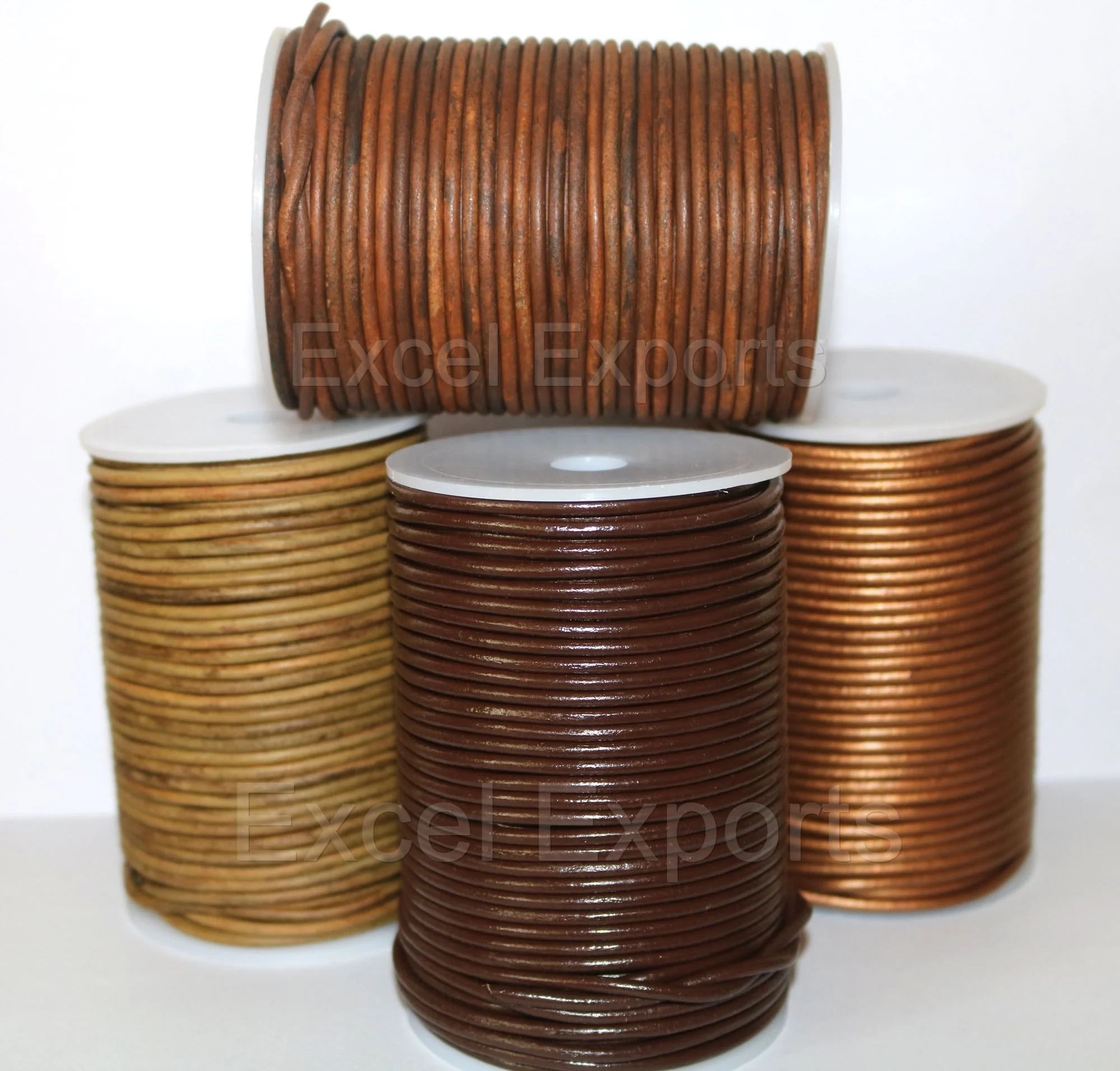 Essential Leather string rope cord 3mm Round strip cord for necklace bracelet braiding jewelry making laces 25 meter rolls