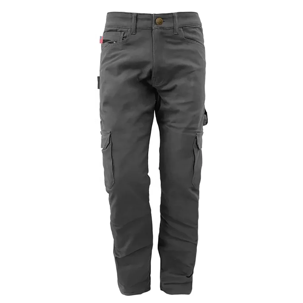 Motorbike Trousers Cargo Pants Moto Pant Factory made protective lining Riding gray jeans Motorbike Racing Pants Biker Jeans