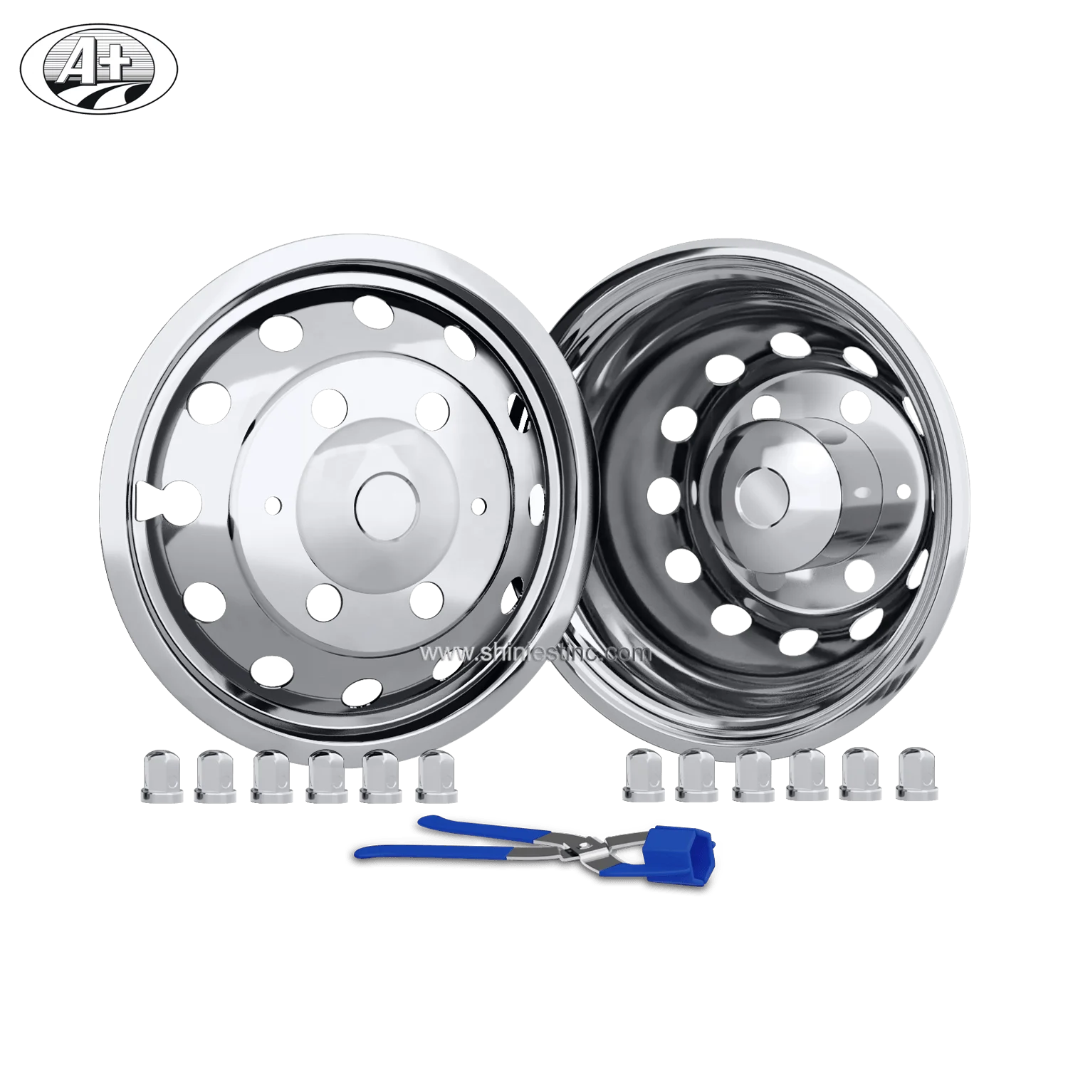 EU 16 x 6 T304 Stainless Steel  For Ford Transit  wheel cover 350HD 2014~UP