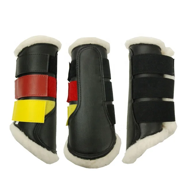 Над достичь без Turn Bell полностью закрытые сухожилий и протектором в виде копыта Неопрена Верховая езда колокол нога Чистка; Оптовая продажа; Изготовленным на заказ логосом чистить сапоги