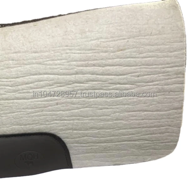 Австралийская шерстяная фетровая Подушка Западная кожаная нашивка Лучшая цена товары для конного спорта верховой езды подушка бочонка