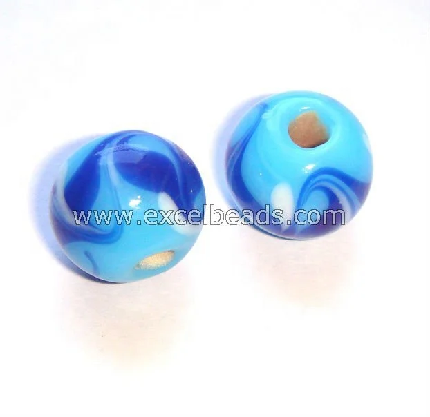 Best Beads - Big hole Glass Beads for Jewelry making and decoration from wholesale bead supplier Excel Exports
