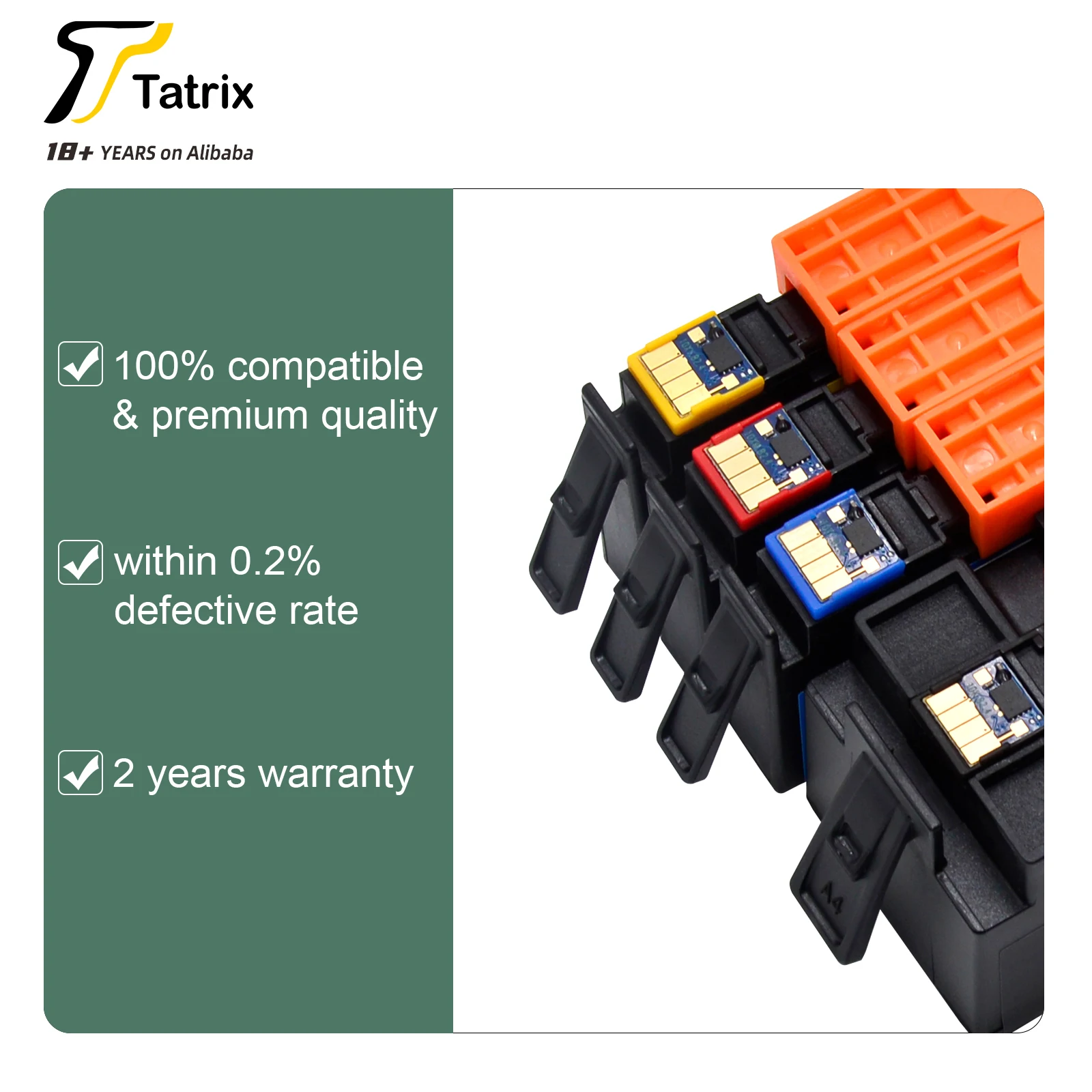 Tatrix PGI-880XL PGI880 CLI-881XL CLI881 color compatible  ink cartridge for Canon PIXMA TS6180 TR8580 TS8180 TS9180