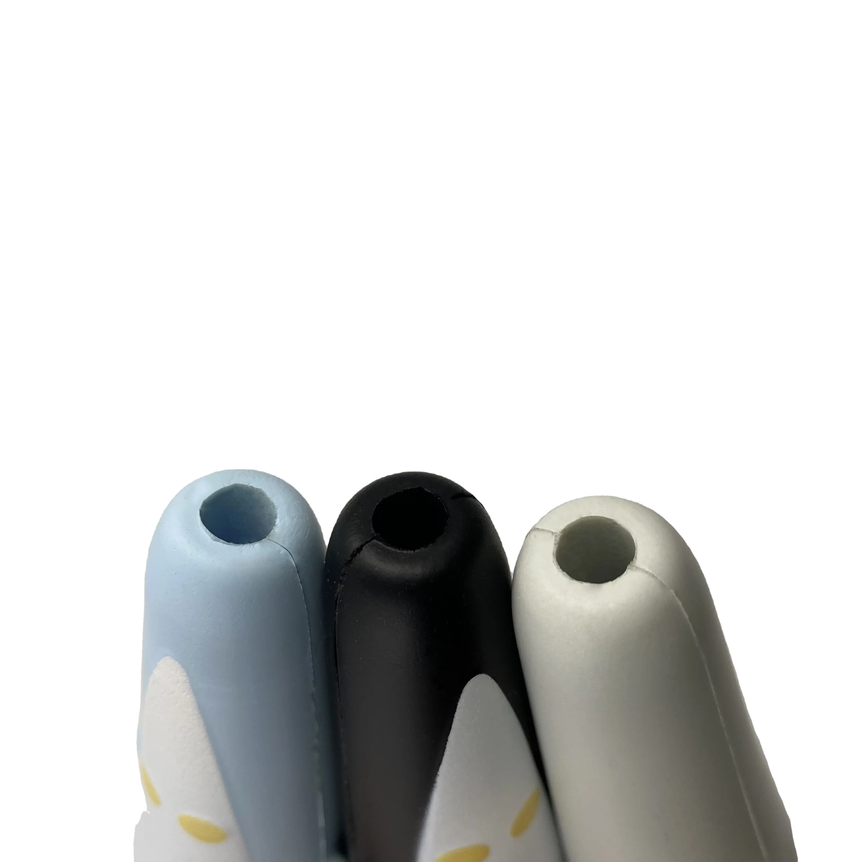 Custom Animal Shape PU Pencil Cover Soft Kids Stationery Toy Gift Black Grey Blue Comfortable Cartoon Penguin Cute Pen Case