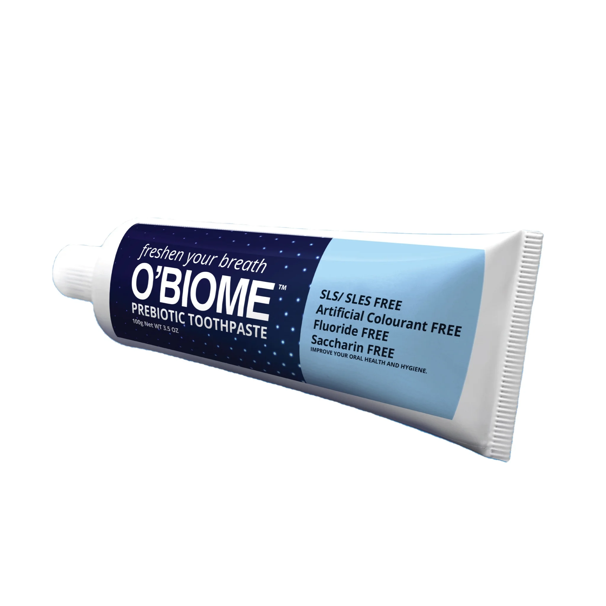 Premium purity Anti-cavity support oral microbiome mint Prebiotic toothpaste with Inulin and xylitol for adult Private la