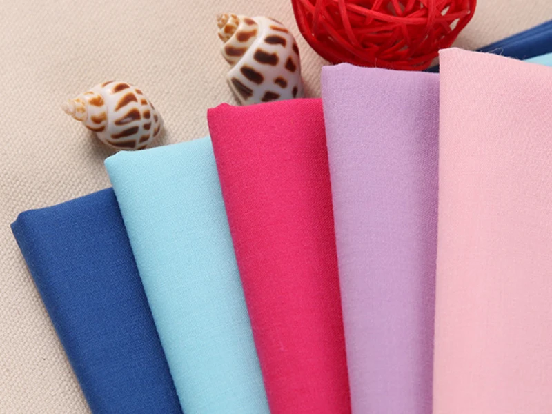 Textile processing Polyester Pongee Fabric 65% Polyester 35% Cotton Pocketing Lining Fabric for Garment/ Sportswear/ Handbag