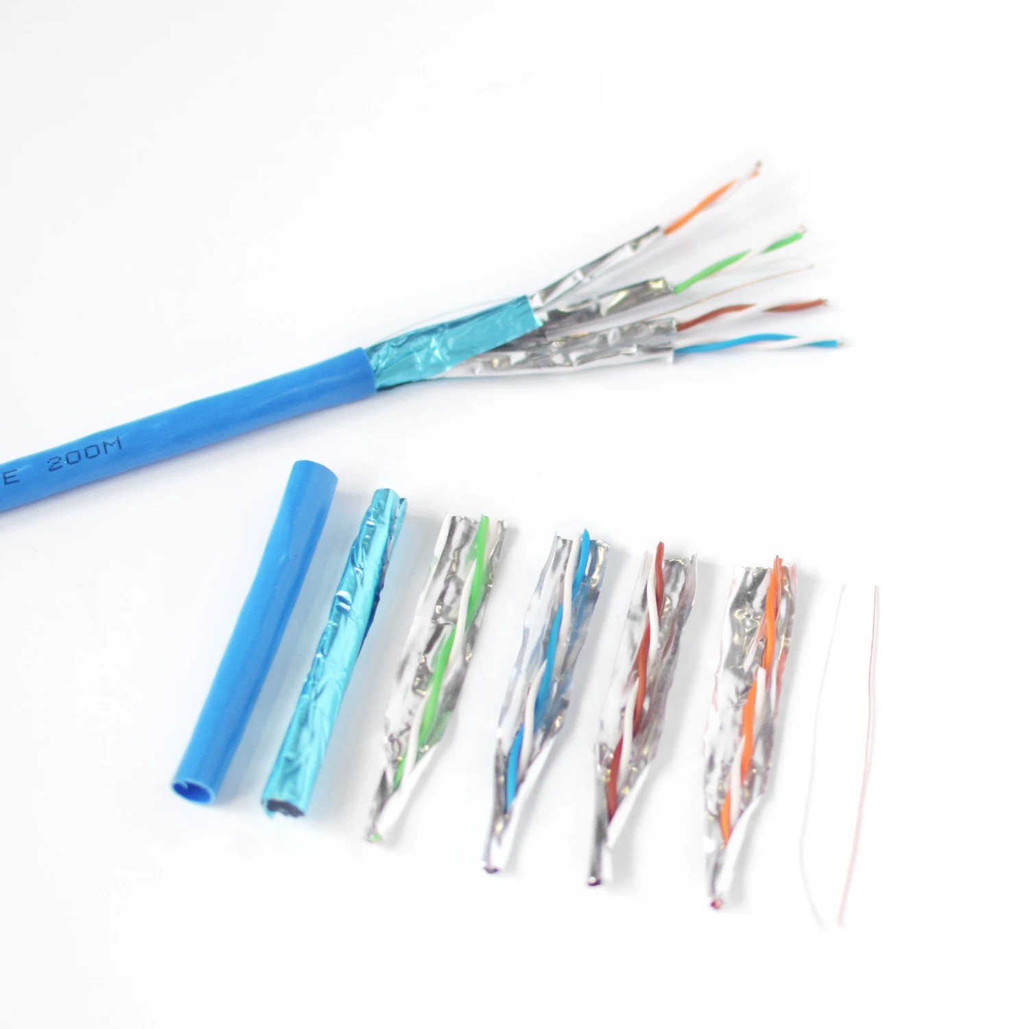 UTP FTP SFTP Cat 6a Network cable 23 AWG Cat 6 Cable Pure Copper 305 Roll CAT6 CAT6A