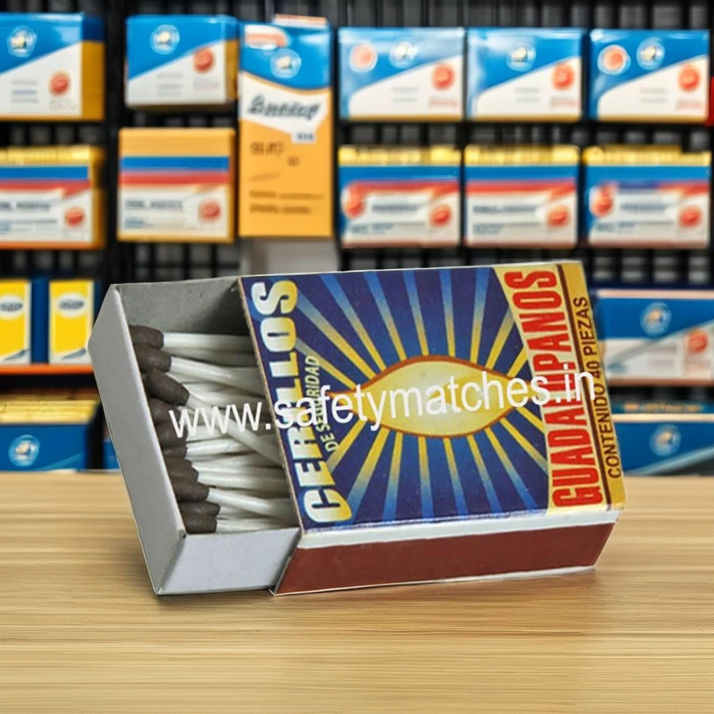 Best Quality Small Size Wax Safety Matches customised Size paraffin wax papers eco friendly less prone accidental ignition