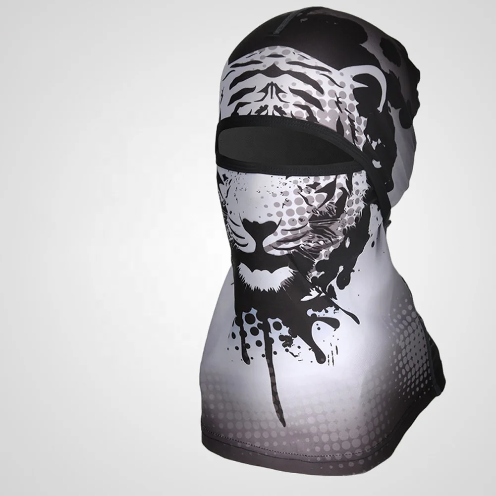 OEM High quality fashion design sublimated Polyester Face Mask, custom printed ski mask Outdoor sports balaclava ski mask
