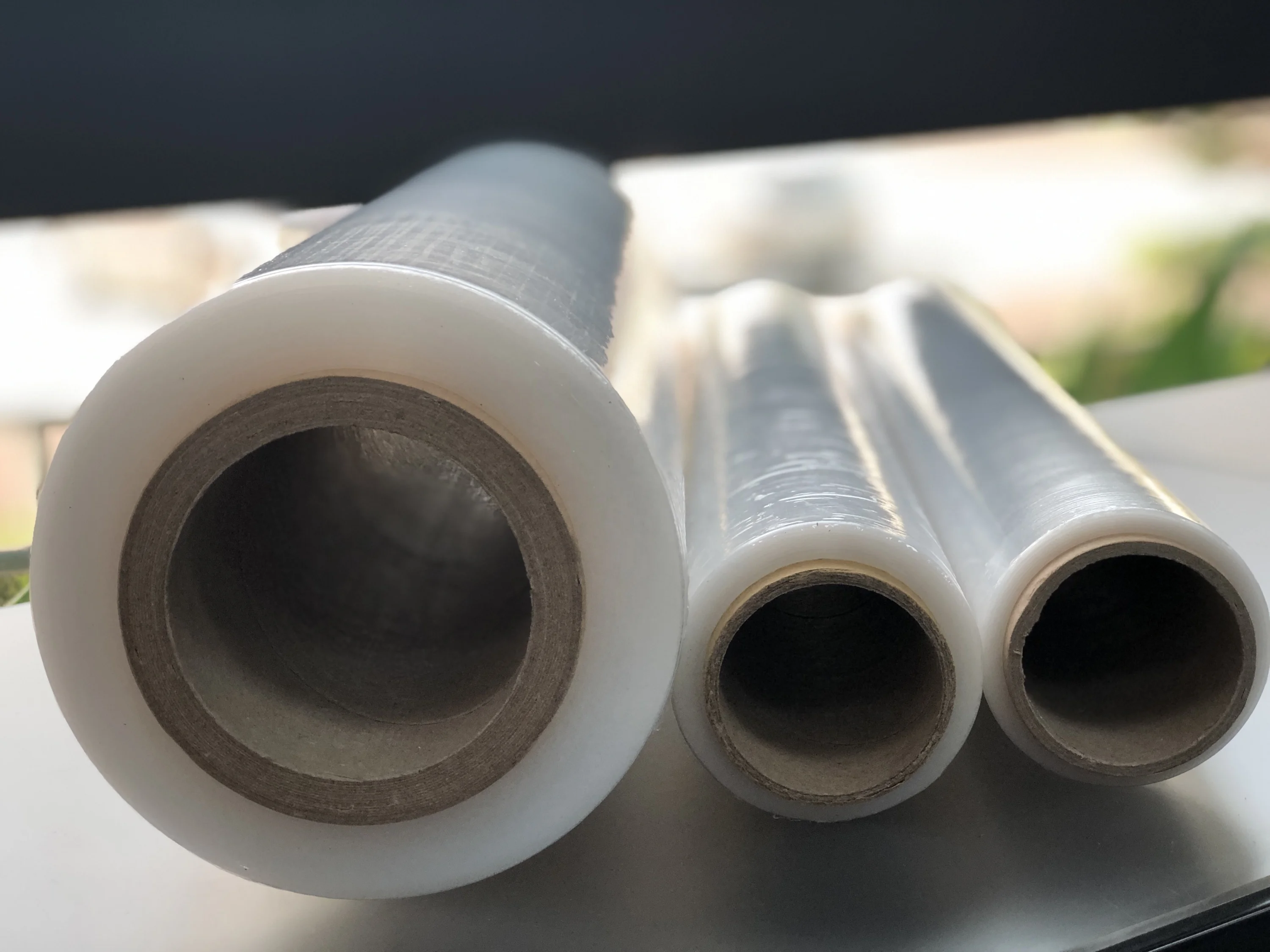 500mm 23mic 20mic Hand Strech Wrap Film para palet Estensibile 17 micron for pallet wrapping