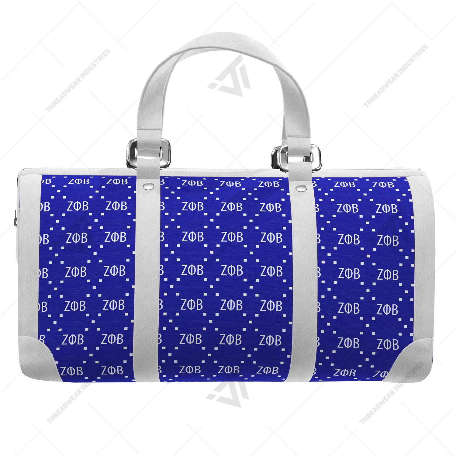Custom Wholesale Zeta Phi Beta Sorority Sublimated Travel Duffle Bag Apparel