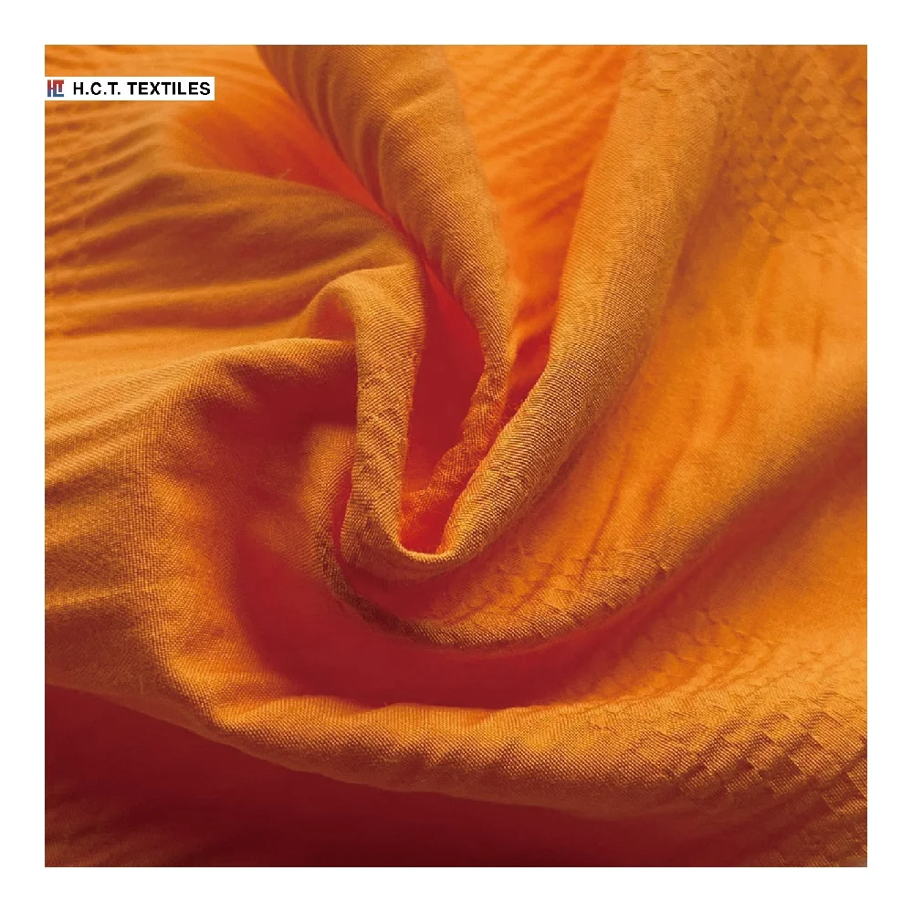 Красивая элегантная однотонная 135 г 56% искусственный шелк 43% полиэстер 1% спандекс односторонняя стрейчевая ткань для блузки