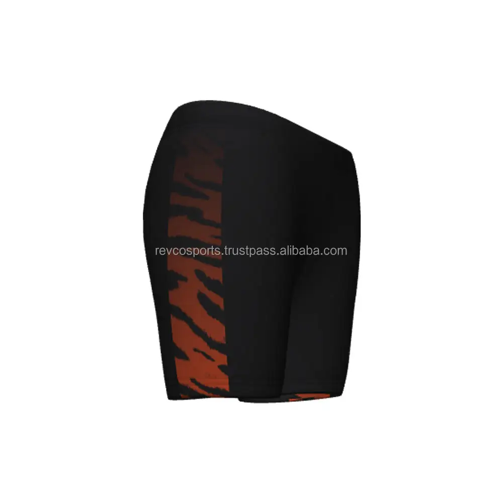 Custom Design Black and golden Volleyball shorts for women Best Design Sexy length Girls Volleyball Shorts female