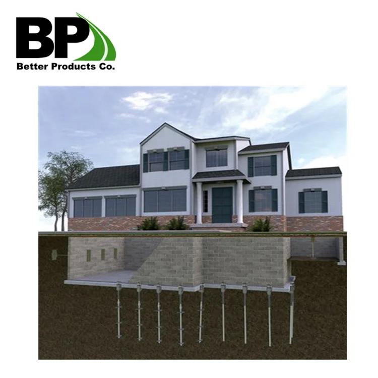 Hot Galvanized helical piles/ Boardwalks Footbridges and Bridge Footings