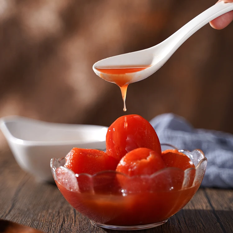 Factory Price Ready to use Canned Peeled Tomatoes in Tin Vegetables