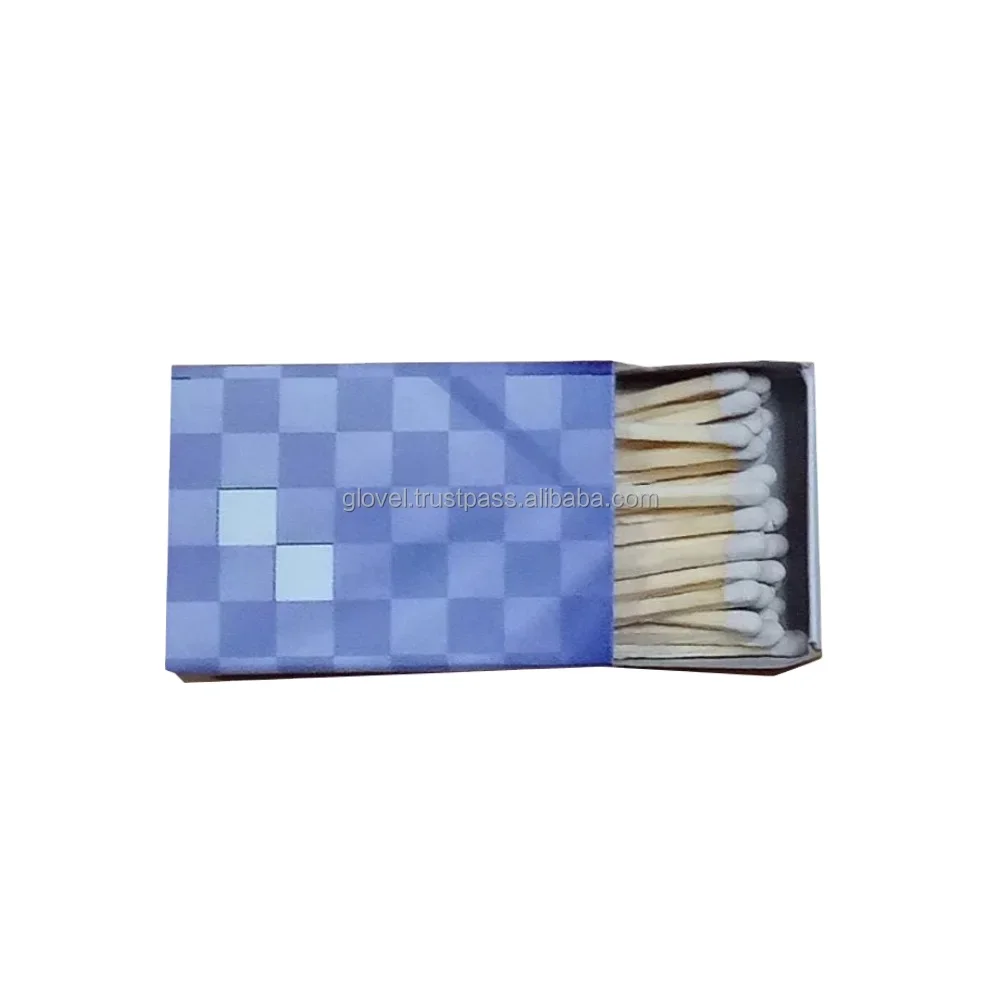 Top quality Household Matches customized logo with box size 51 X 35 X 14 MM side friction Dotted Plain exporter from India