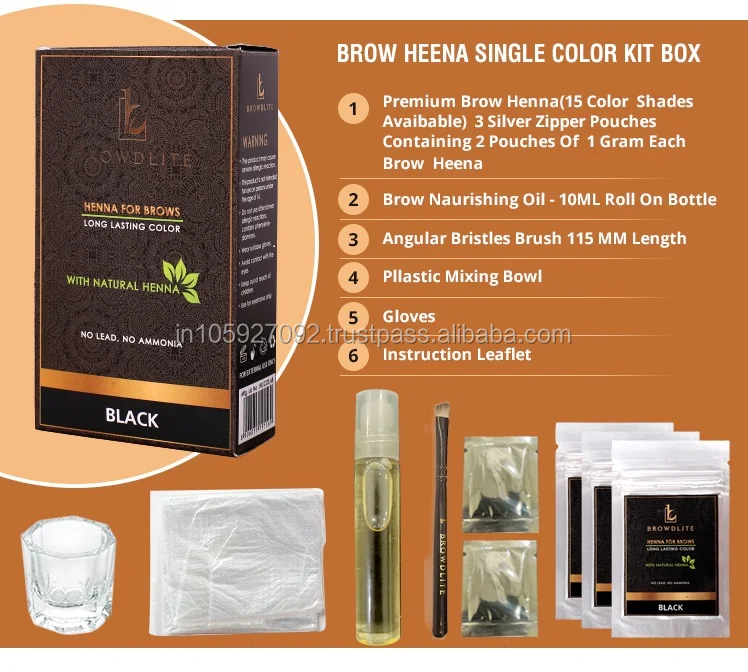 Henna Manufacturing In India With Eyebrow Henna Private Label All Henna Product Best Supplier And Exporter