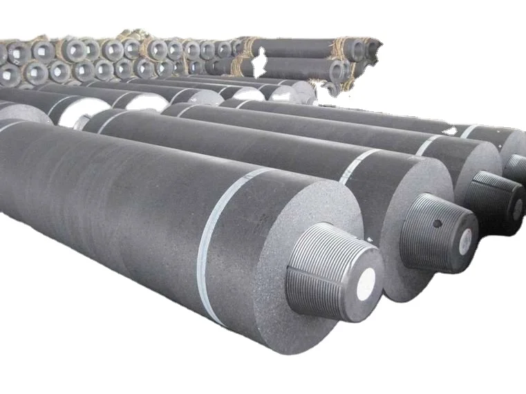 N China UHP HP RP Grade eaf carbon graphite electrode foundry graphitized electrodes arc furnace ladle furnace