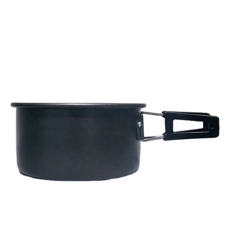 2023 Economical non stick aluminum pot pentole multi function camping cooking pot cookware set Amal