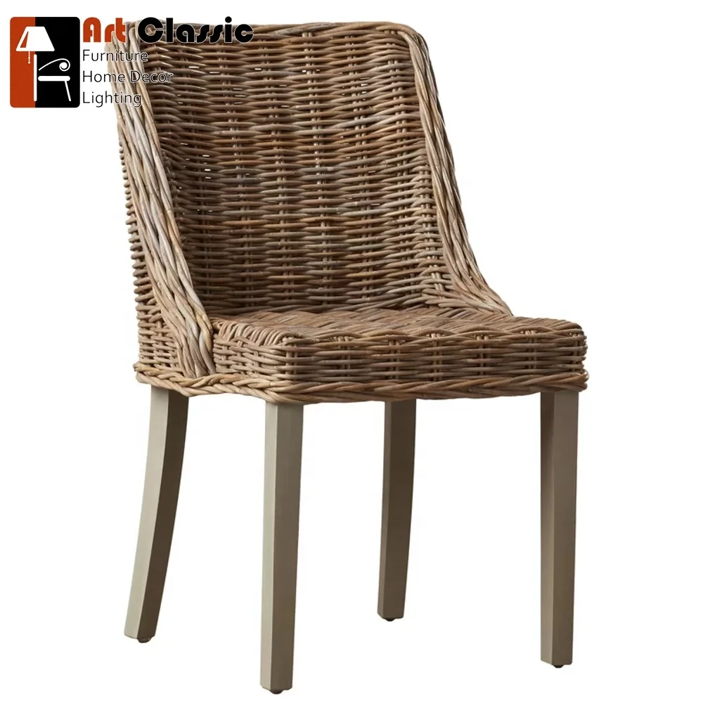 Dedham Chair Natural Woven Rattan/Natural Fiber/Wicker