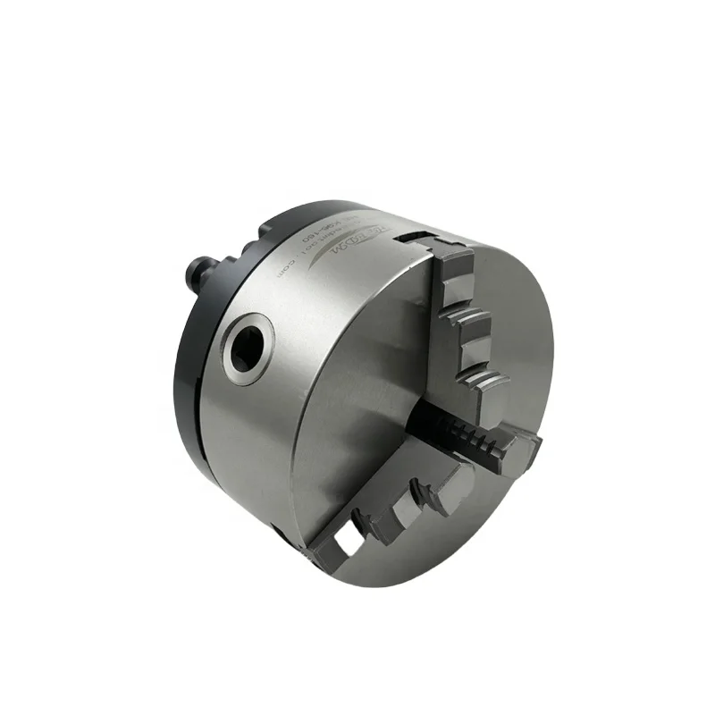 Precision Steel  Pitch 96mm Manual   3 Jaw Chuck for Cnc Processing HE-K96-160