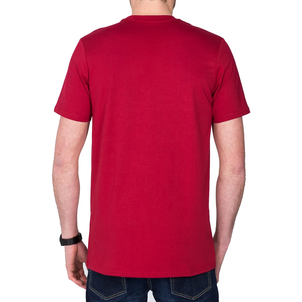 High quality factory custom silk screen printing design 180gsm 100% cotton white bulk t shirts