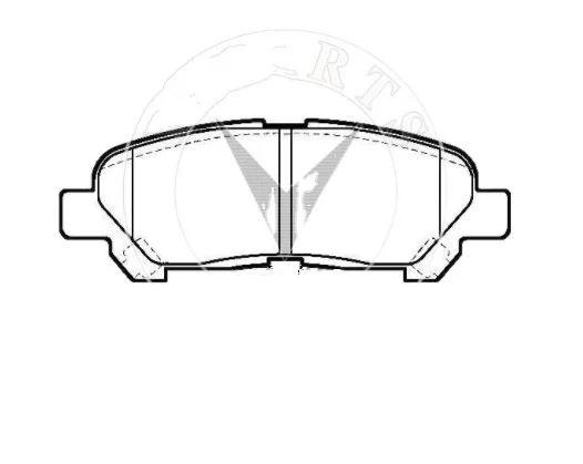 D1325 for toyota sienna break pad motorcycle power tool set honda spare parts used front axel brake pads clips