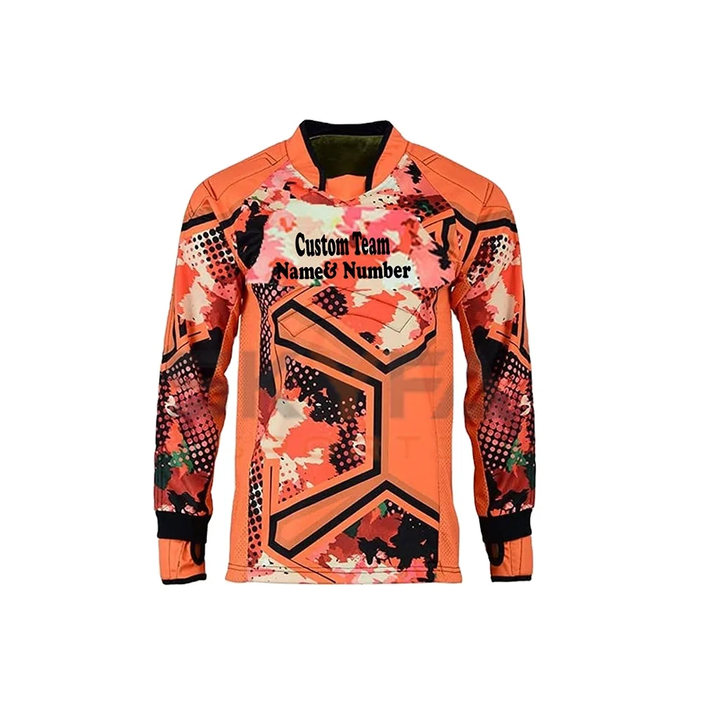 High Quality Comfortable Men Full Sleeve Sublimation Paintball Jersey