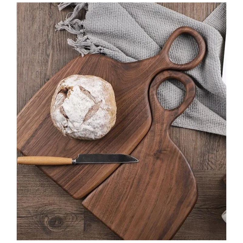 Деревянная разделочная доска деревянные кухонные разделочные доски для мяса сыра хлеба овощей и фруктов нож дружественный оптовая продажа