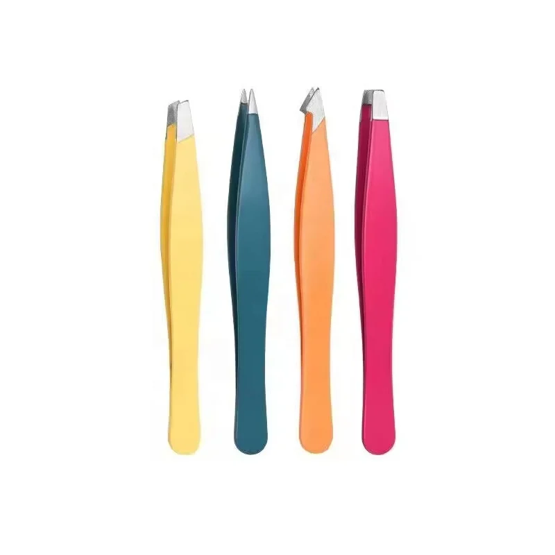 Оптовая продажа тонкий Пинцет из нержавеющей стали прецизионный и стильный в одном лидер продаж полный ассортимент пинцет для бровей