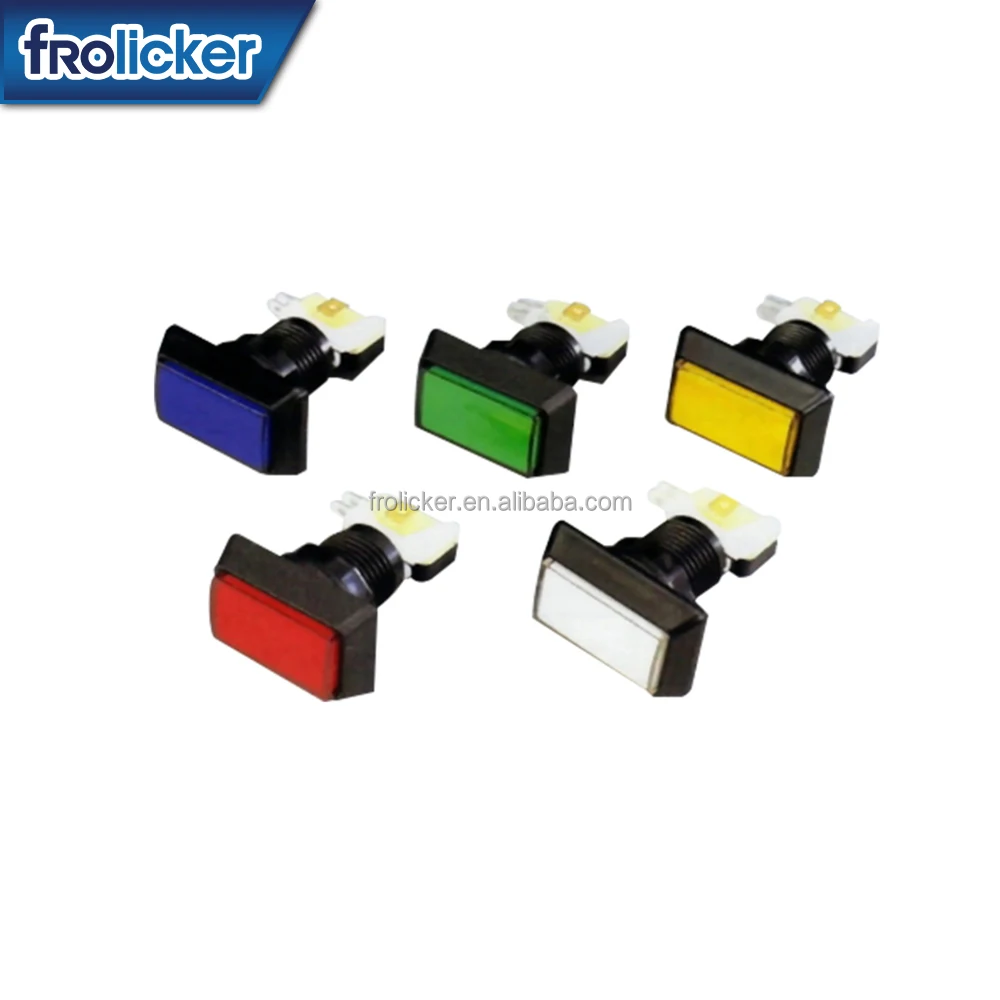 Rectangular Push Button For Video Game Machine  Firelink Machine