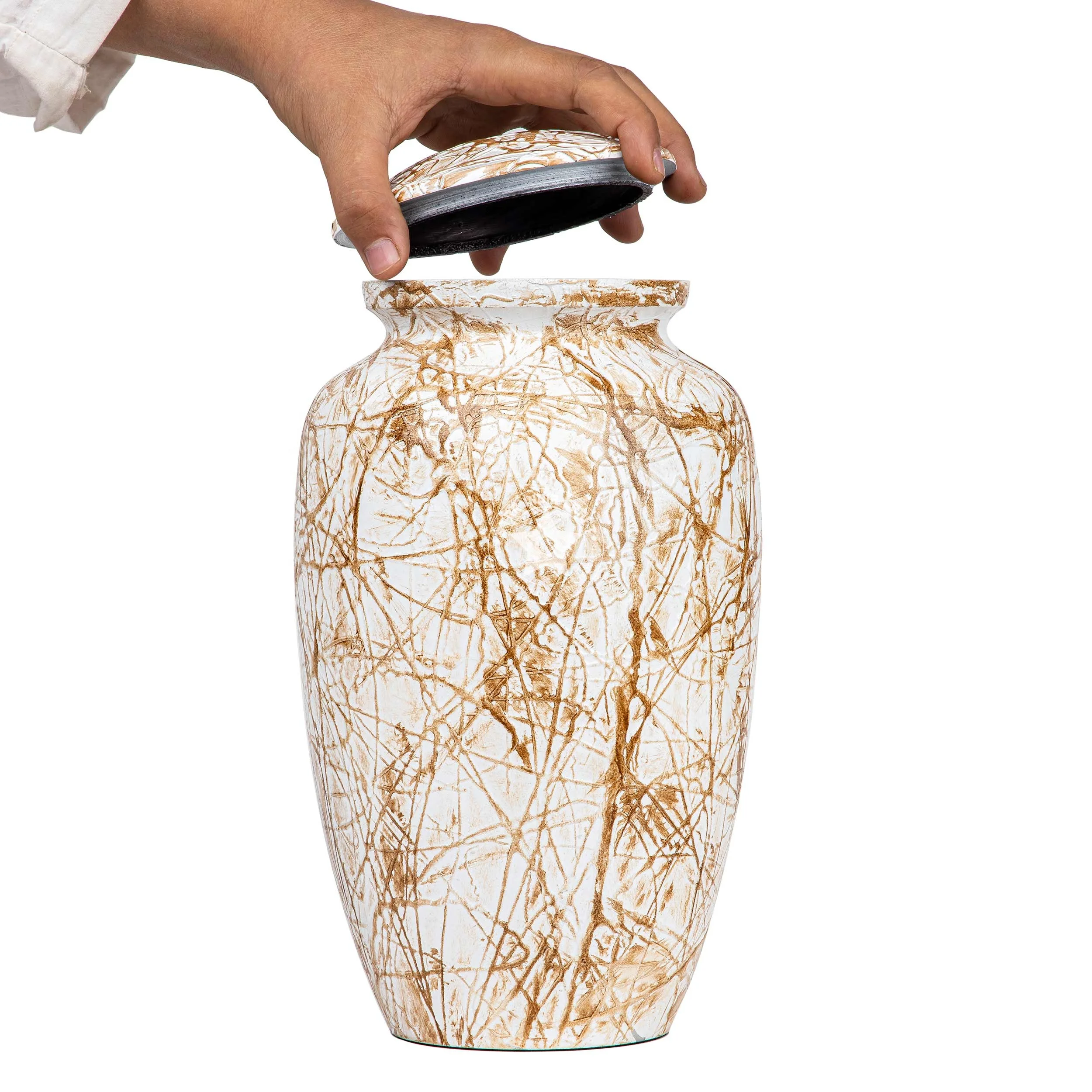 Adult Handcrafted Funeral Urhs for Ashes- STAR INDIA Craft for Human Ashes - Adult American Style-STAR INDIA CRAFT