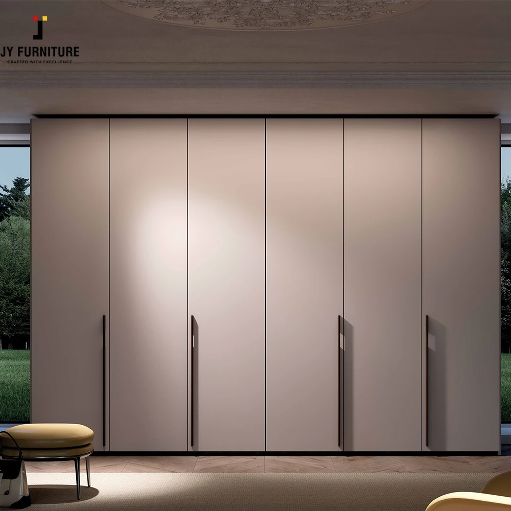 Customized Design High-End Walk In Hardwood RTA Wardobes European Style From Vietnamese Supplier Wardobes