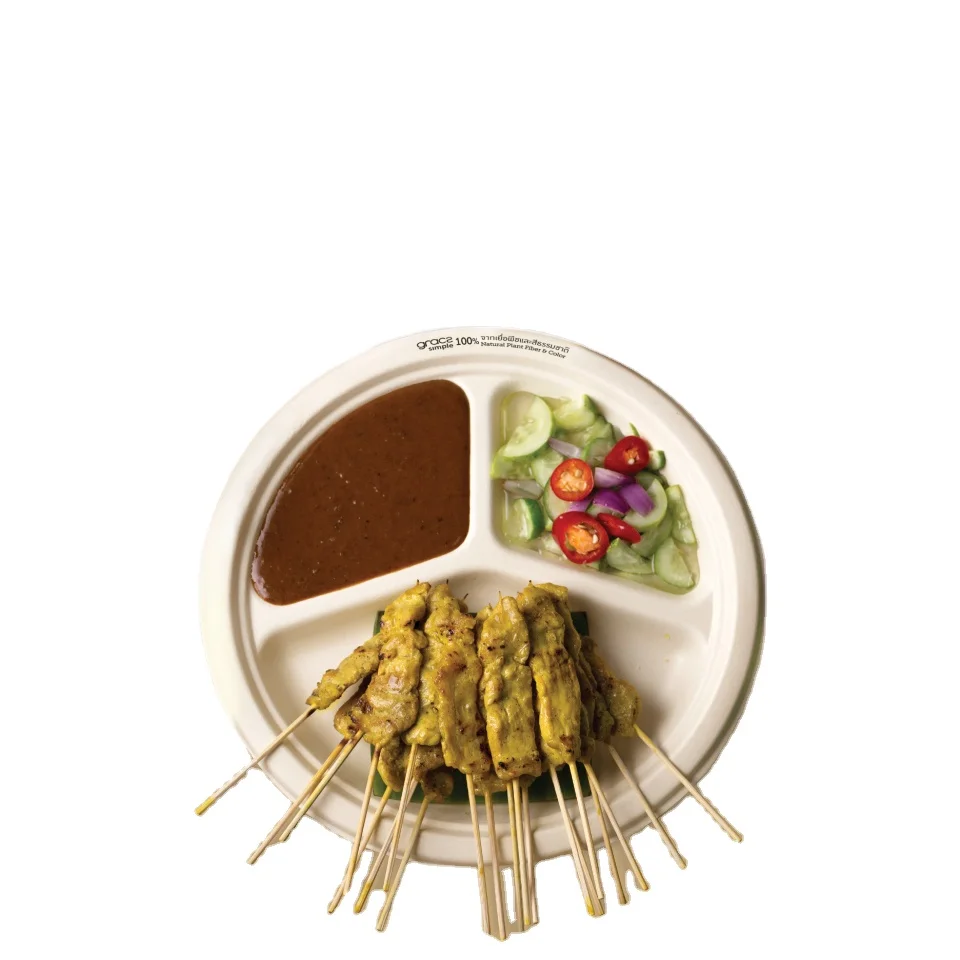 
Gracz Simple P007 Australian Plate 8 inches eco friendly packaging cup, bowl food containers Thailand 