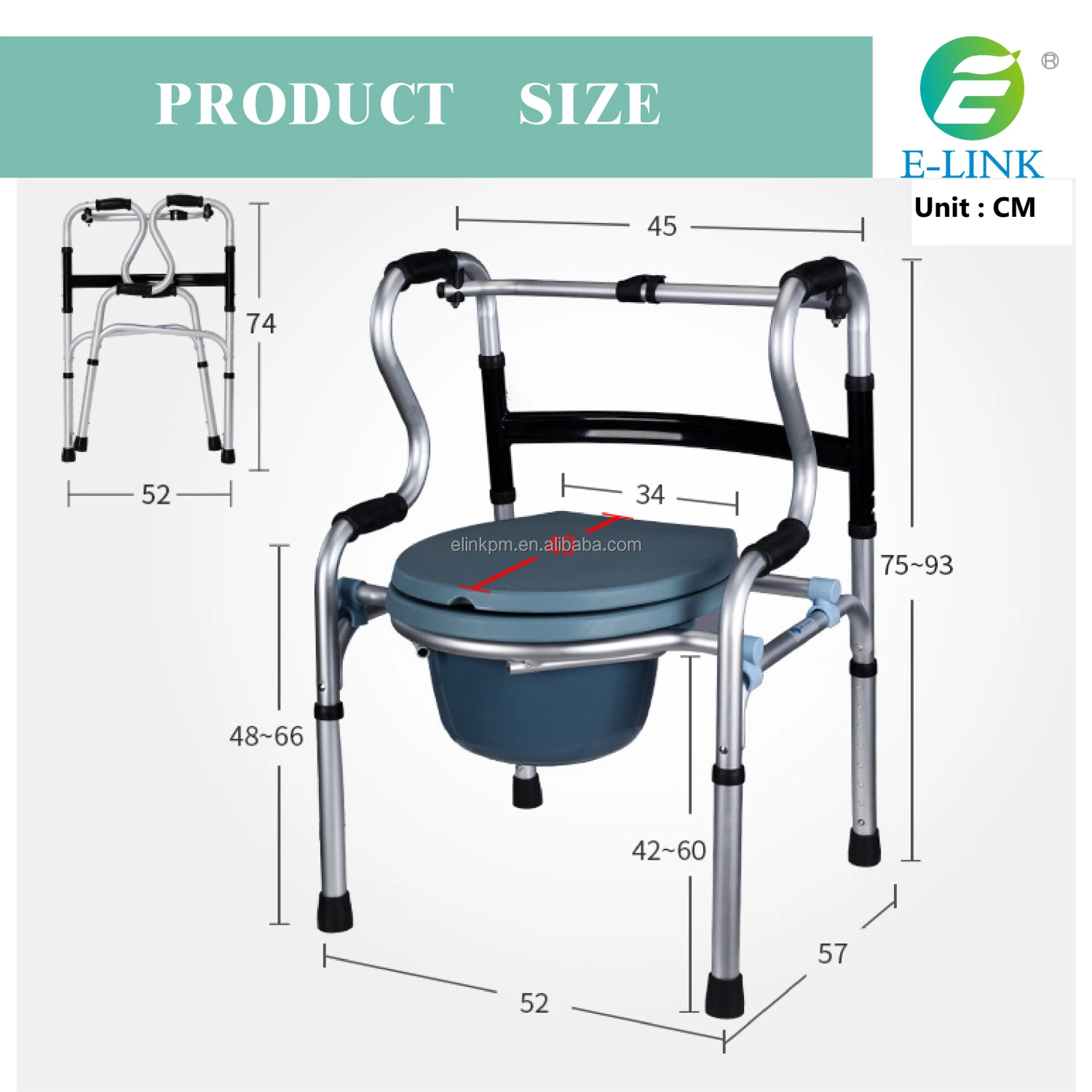 Toilet Commode Chair