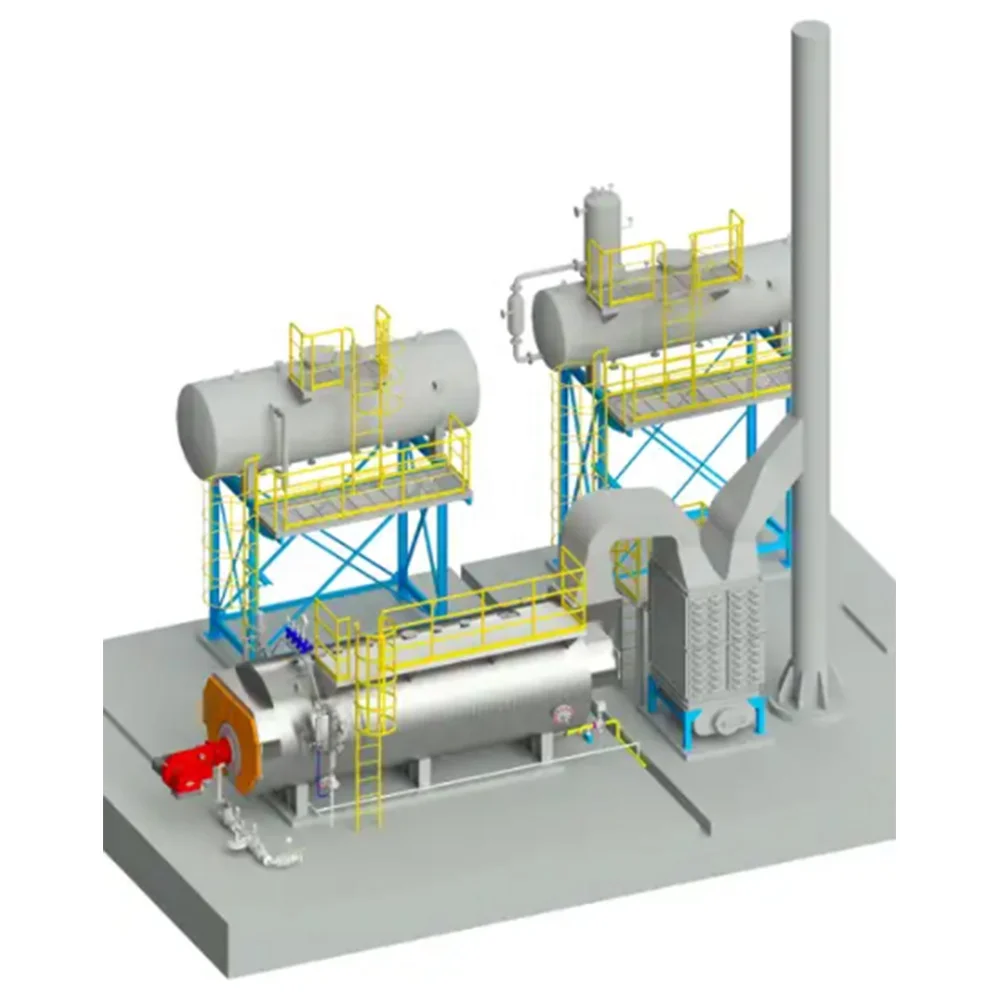 Высокоэнергетический котел для газового и жидкого топлива промышленности