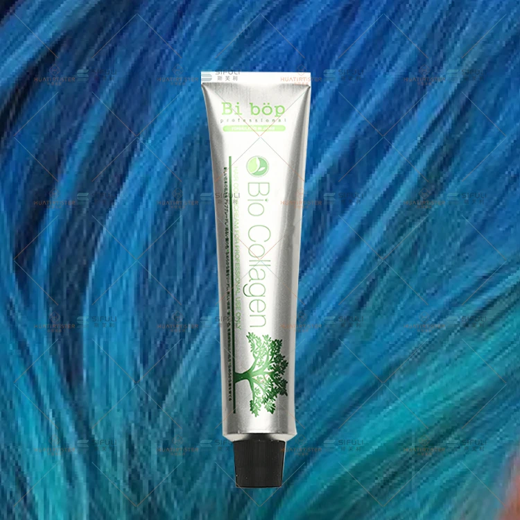 Huati Sifuli bibop 100ml Permanent Professional Ammonia free Salon Use Hair blue Dye purple pink silver red color cream
