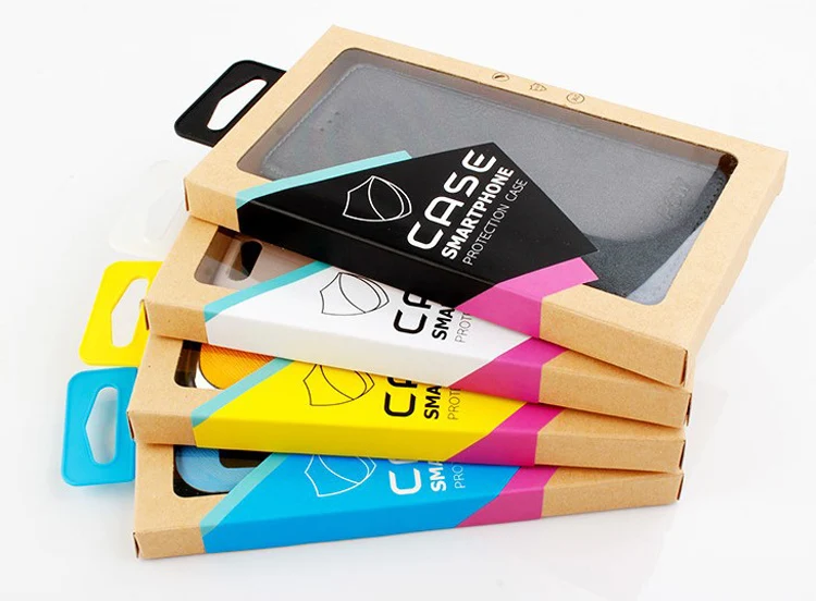 Packaged Kraft Paper Phone Case Cover Smart Electronics Use for Mobile Phone Case