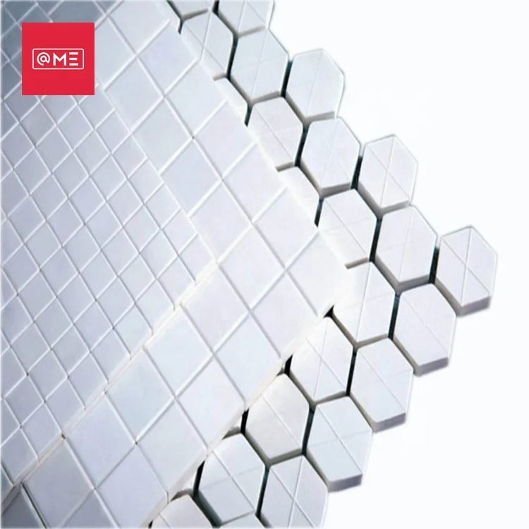 china supplier ceramic liner ceramic hexagon tiles for pipe Feeders and Bunkers