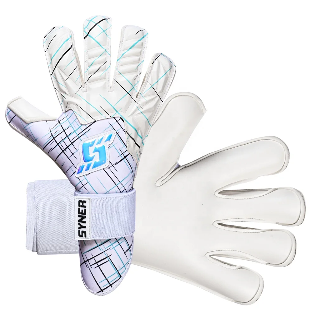 Goalie Gloves Customized Giga Grip German Latex Football Gloves With Hyla Cut New Soccer Goalkeeper Gloves