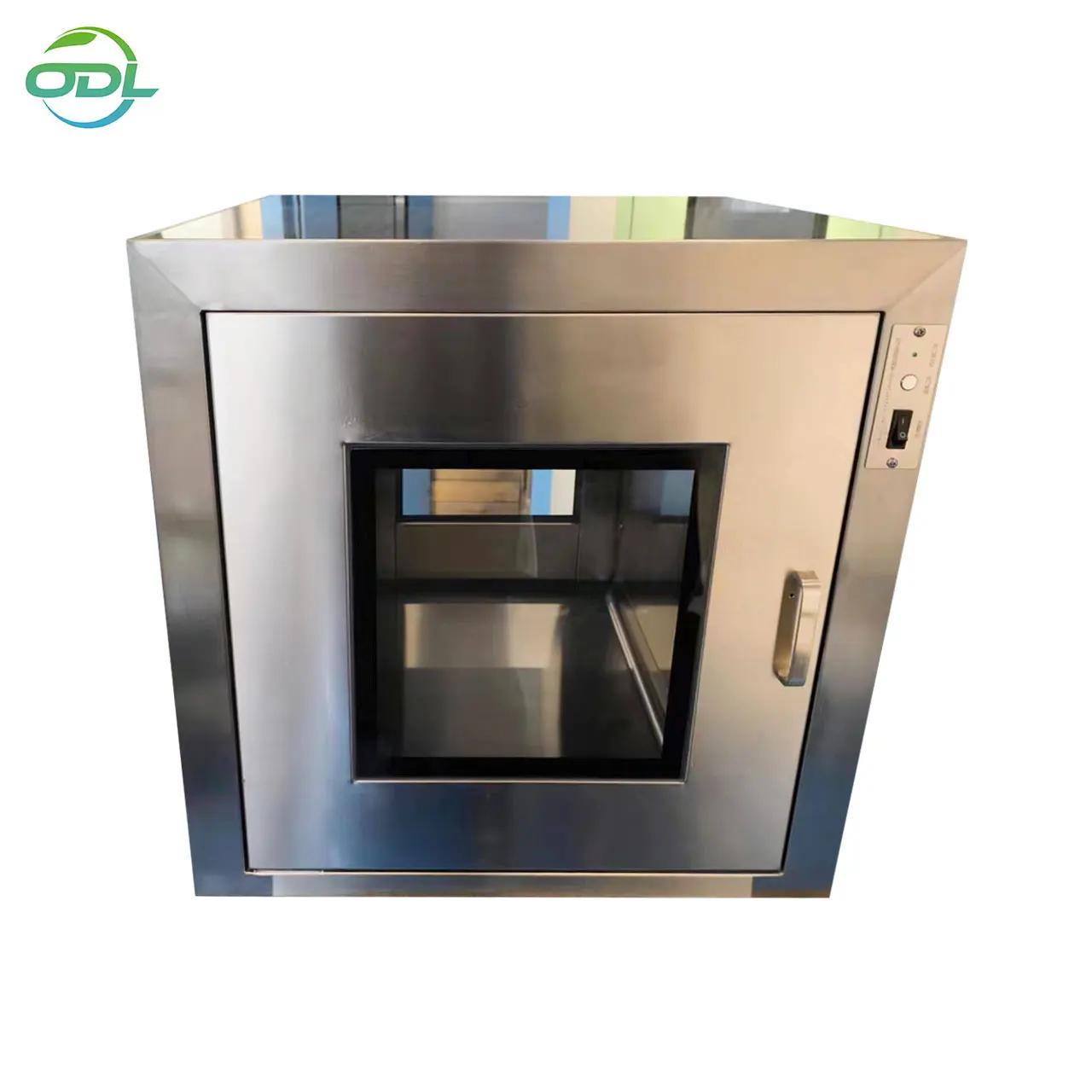 GMP Stainless Steel Pass Box Static Type Electrical Interlock Clean Room Pass Through Box Multi function Pass Box