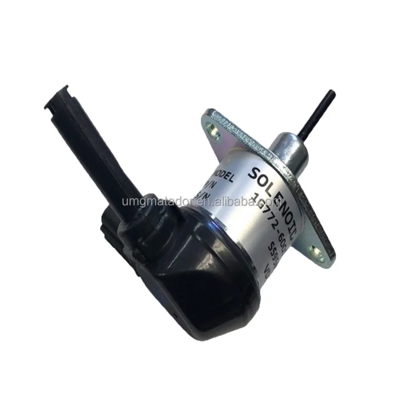 1G772-60012 топливный стопорный электромагнитный клапан для двигателя Kubota V3300 V3600 V3307