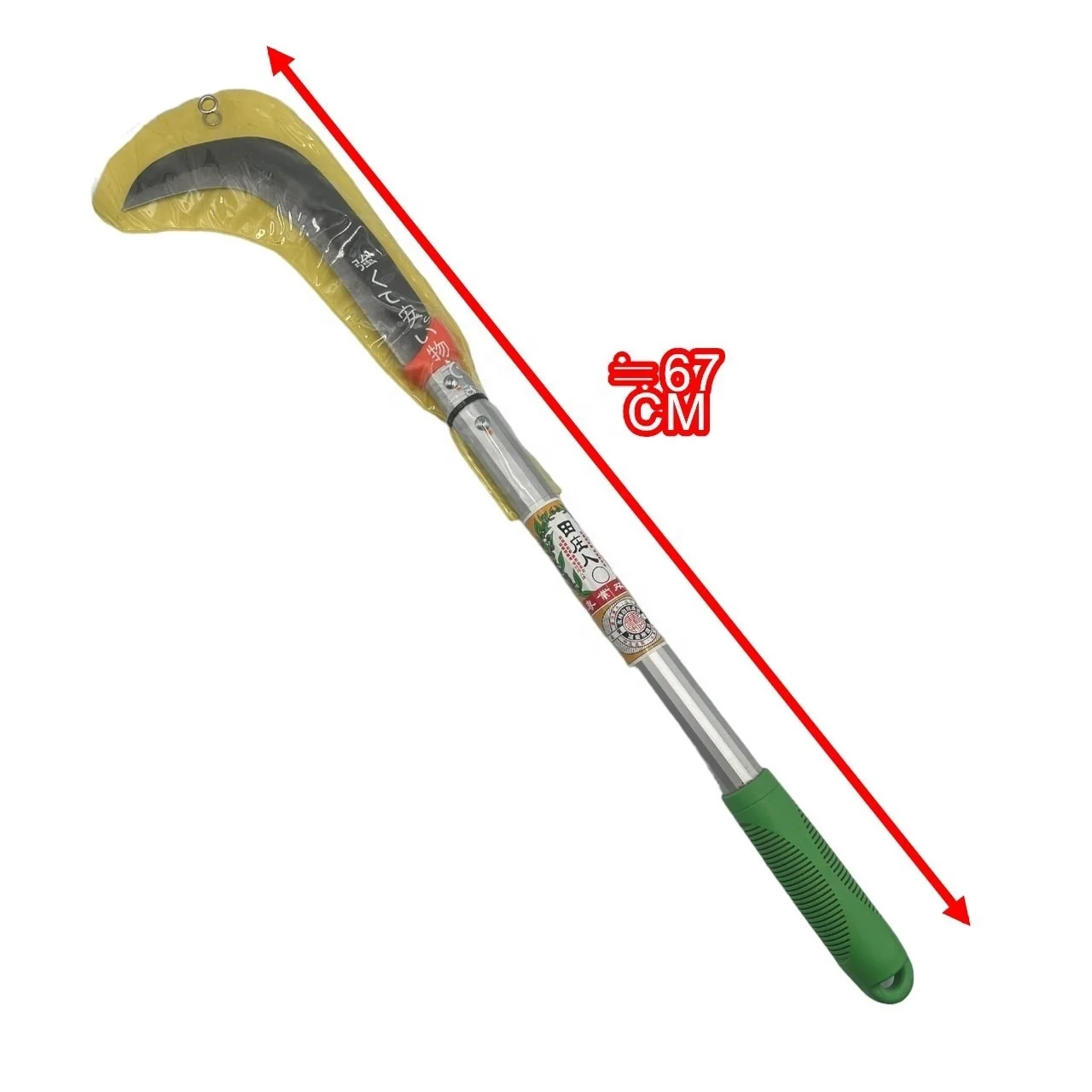 Prime Quality Made In Taiwan Hand-Held Weeding Sickle With Spring Steel Blade And Aluminum Handle