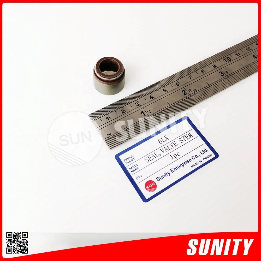 TAIWAN SUNITY high quality 6LX SEAL , VALVE STEM OEM 125320-11150 for Yanmar Marine