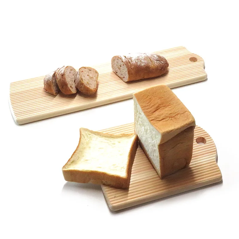 Japanese Bread Chopping Board Cutting Board Laminated Wood Hinoki Wood