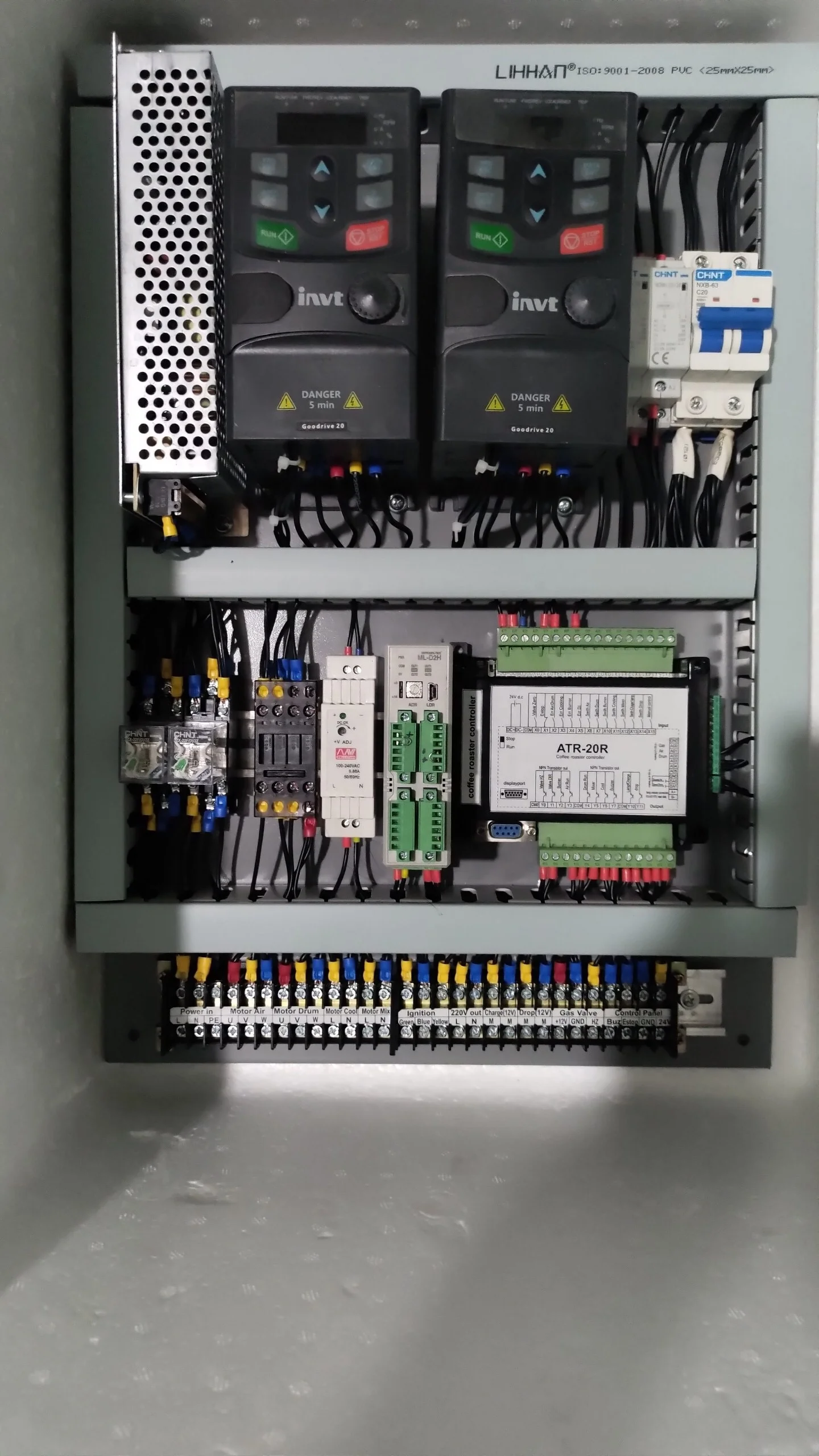 Stainless Steel MD Coffee Roaster 30 Kg Coffee Roasting Machine with Chaff Collector