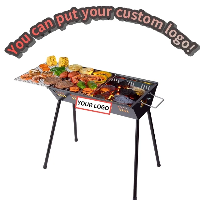 OEM Charcoal BBQ Grill Easy Assembled Portable BBQ Grill Light Weight Outdoor BBQ Grills