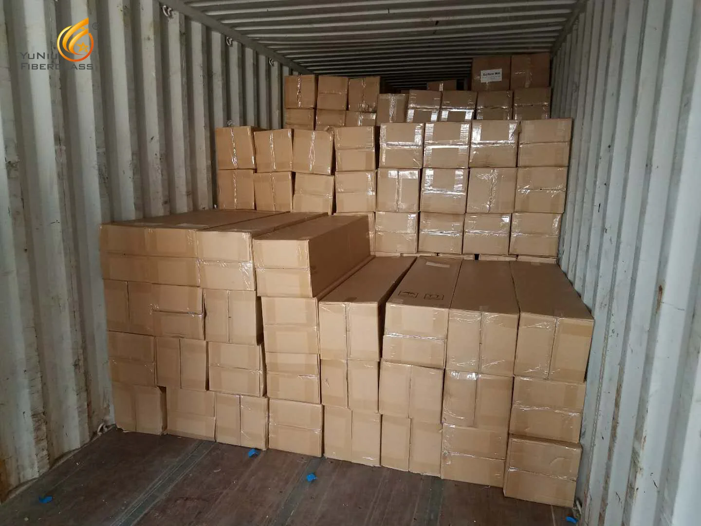 Прямая продажа с завода Стекловолоконный рубленый коврик для лодки