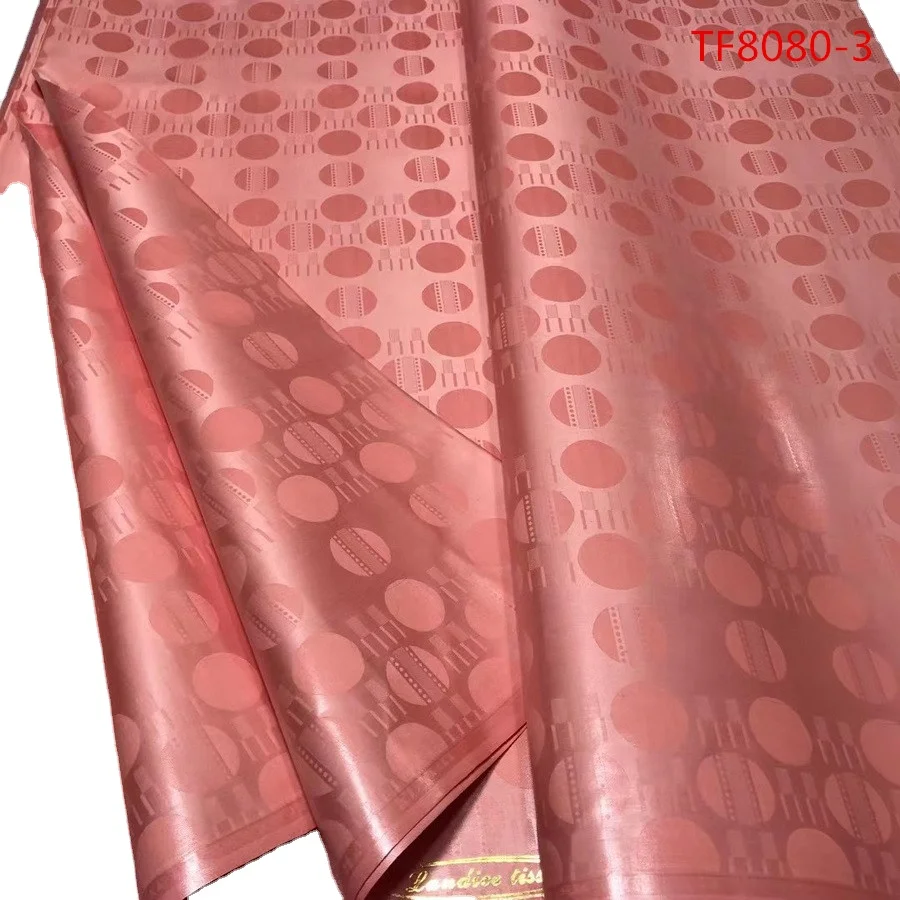 New arrived Bazin fabric 140 cm brocade fabric glossy african bazin 5 yards for party